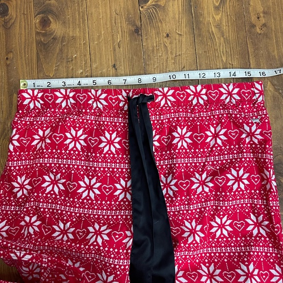 Pink Victorias Secret size XS HO HO HO Christmas pajama pants - Picture 7 of 8